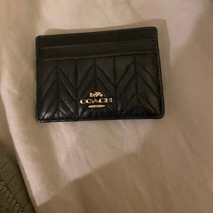 Coach card holder